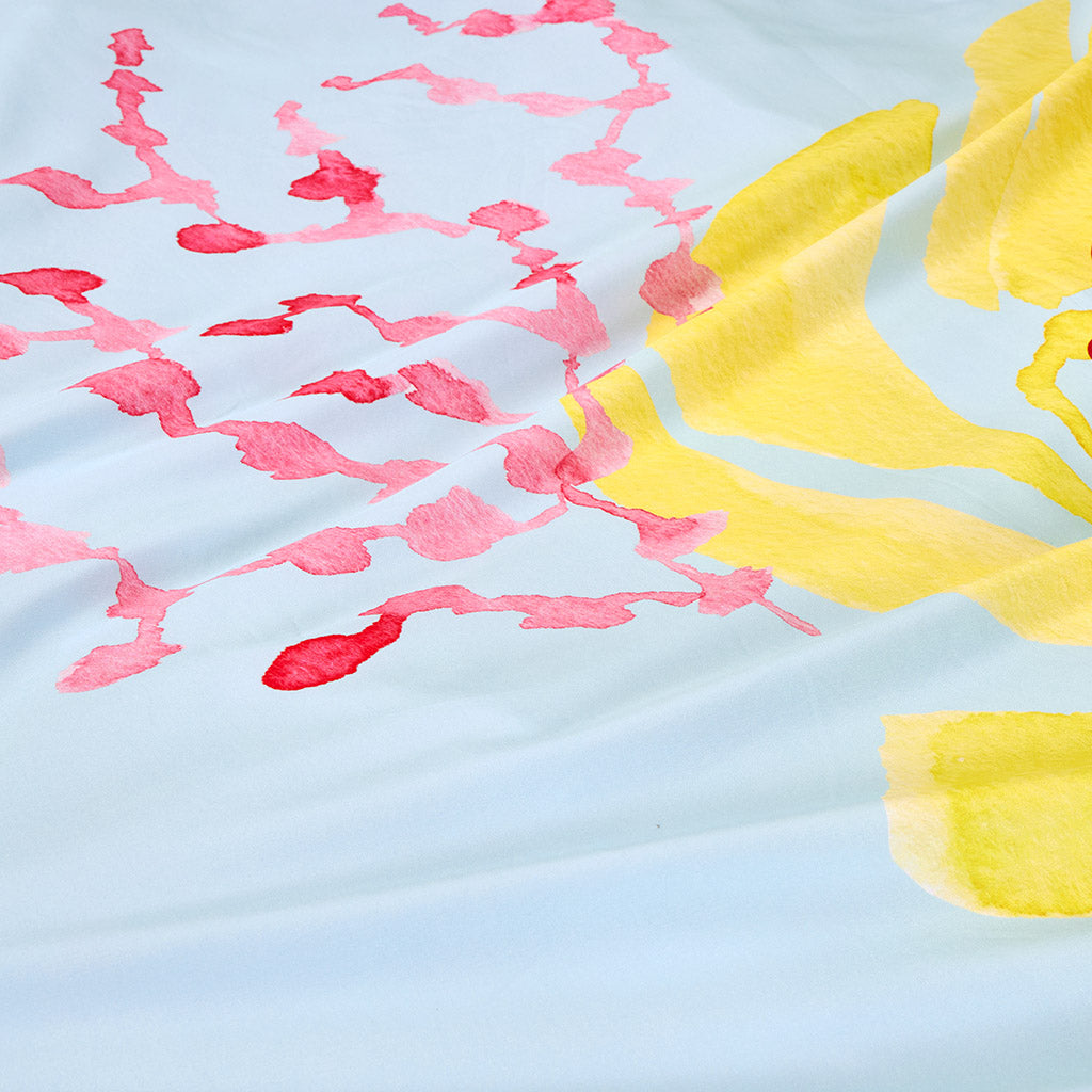 Disney Princess Ariel Reversible Ruffled Duvet Cover