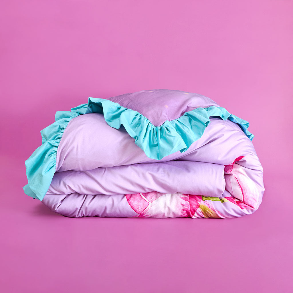 Disney Princess Jasmine Reversible Ruffled Duvet Cover