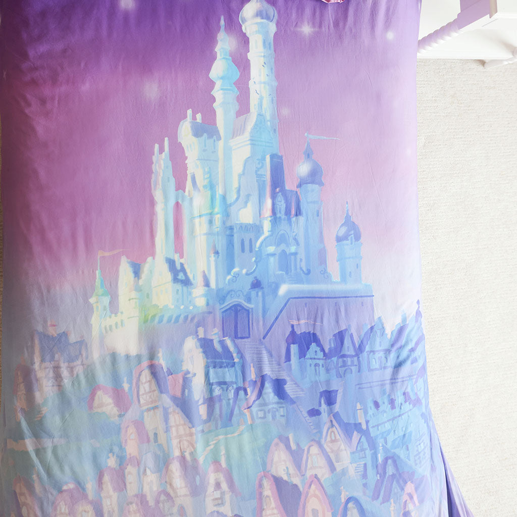 Disney Princess Rapunzel Reversible Ruffled Duvet Cover