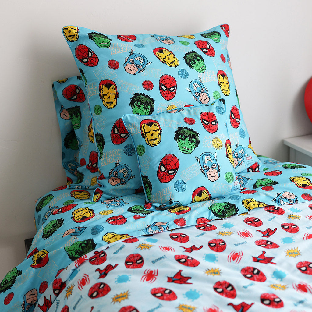 Marvel Heroes Reversible Duvet Cover