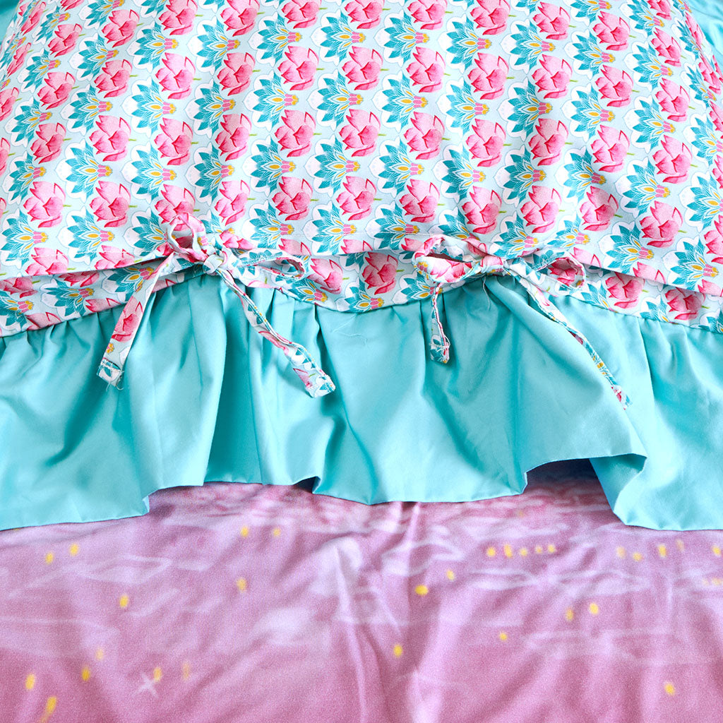 Disney Princess Jasmine Ruffled Pillowcase