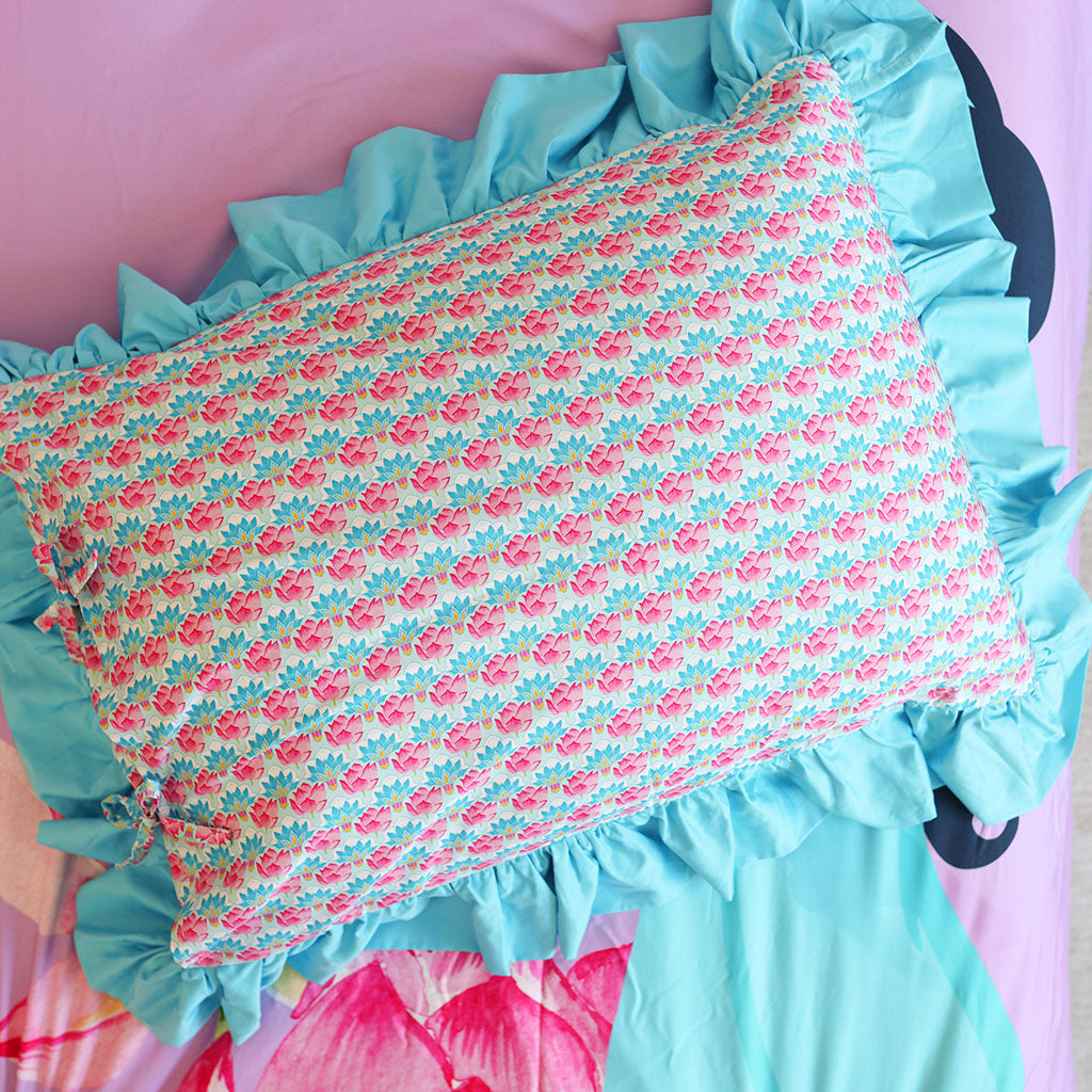 Disney Princess Jasmine Ruffled Pillowcase