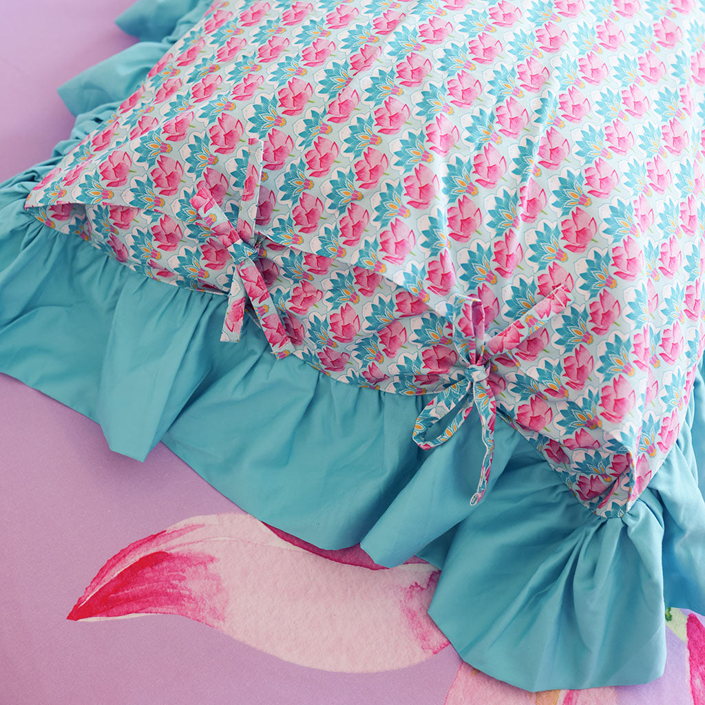 Disney Princess Jasmine Ruffled Pillowcase