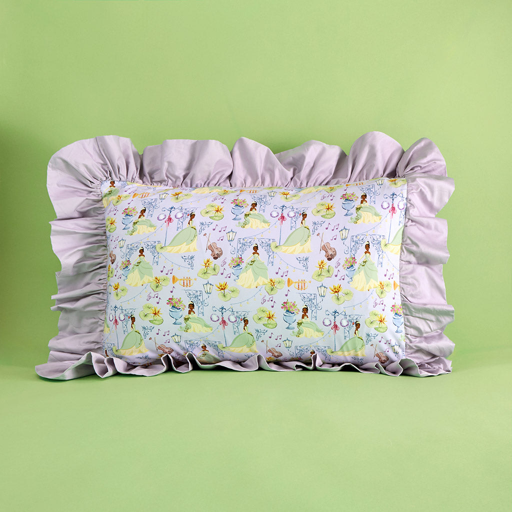 Disney Princess Tiana Ruffled Pillowcase