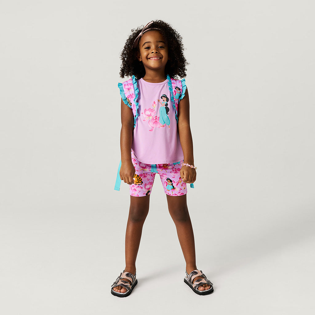 Disney Princess Jasmine Ruffled Backpack