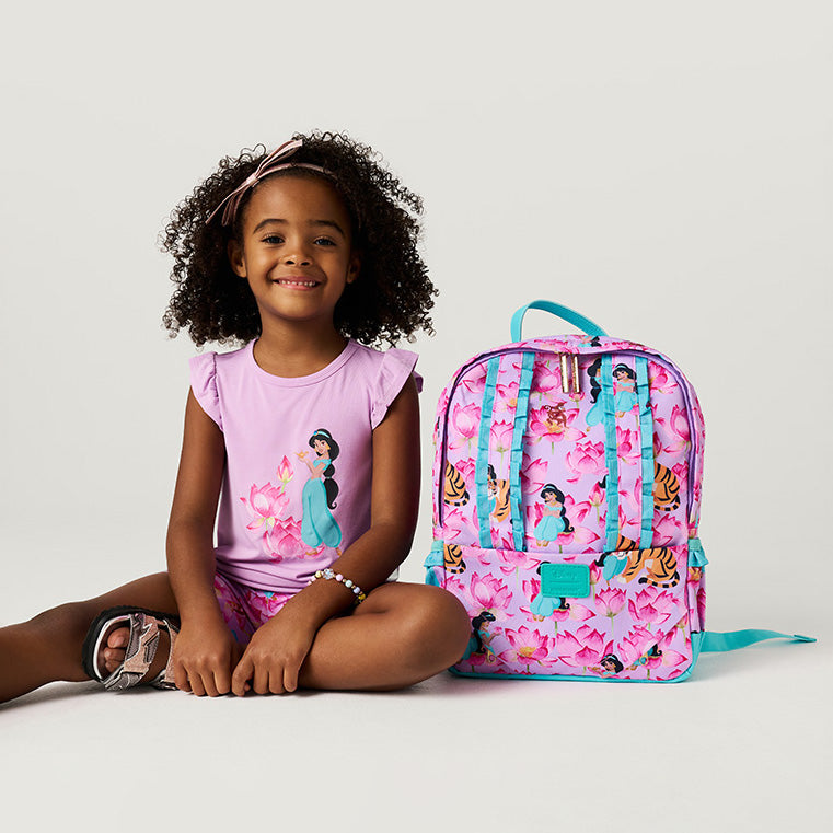 Disney Princess Jasmine Ruffled Backpack