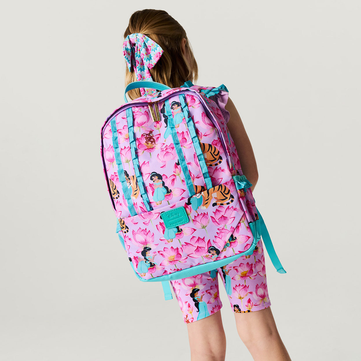 Disney Princess Jasmine Ruffled Backpack