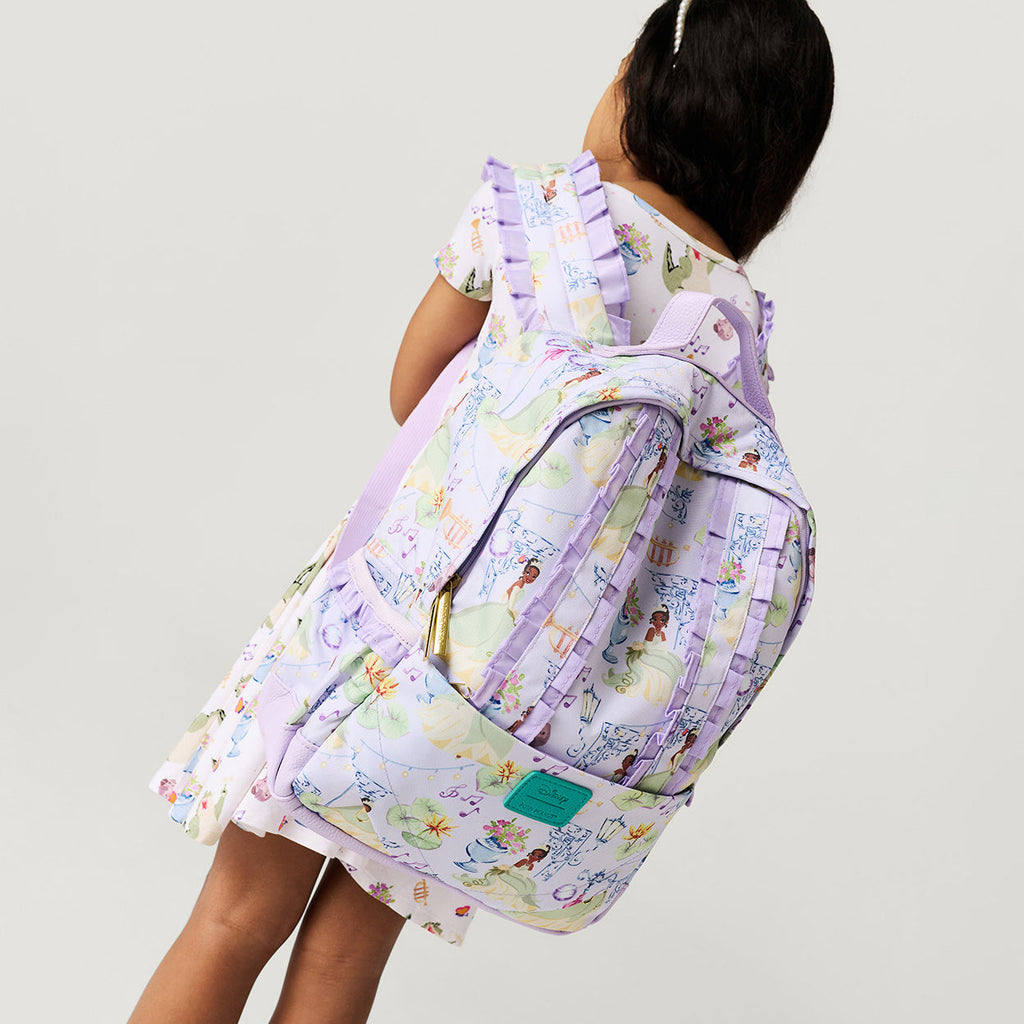 Disney Princess Tiana Ruffled Backpack