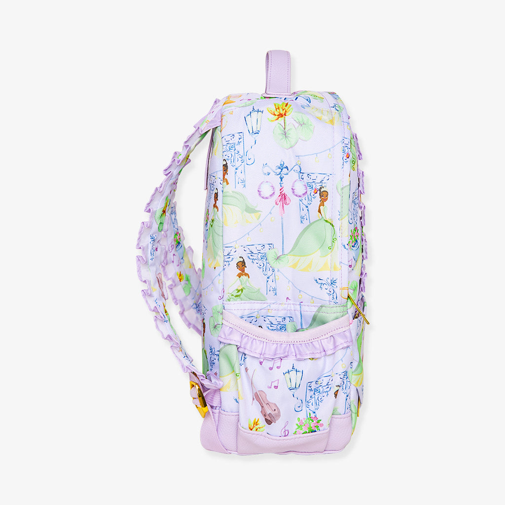 Disney Princess Tiana Ruffled Backpack