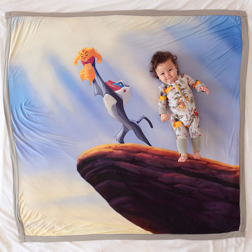 Disney Mighty King & Circle of Life Luxe Patoo? Blanket
