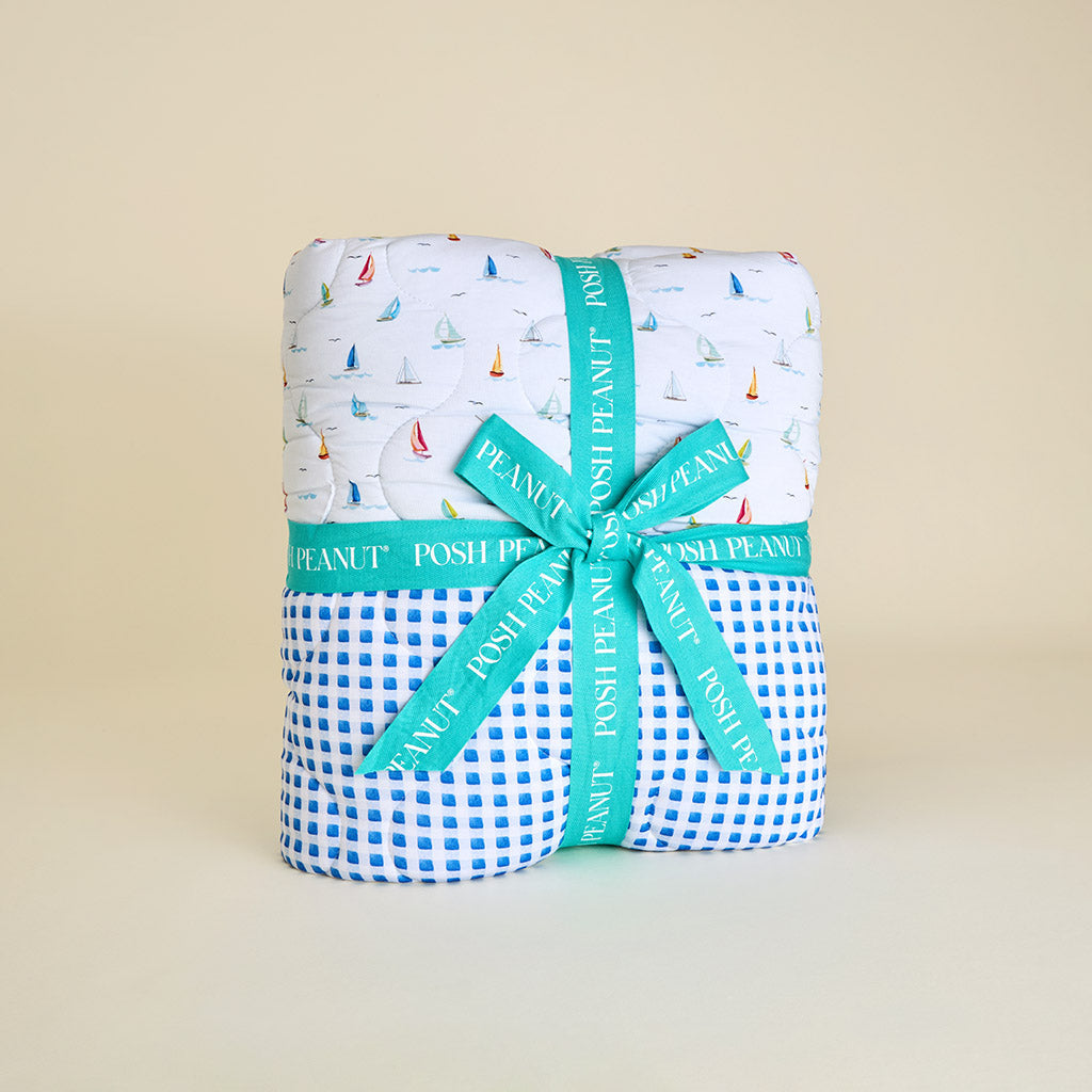 Oslow & Paulie Reversible Quilted Patoo? Blanket