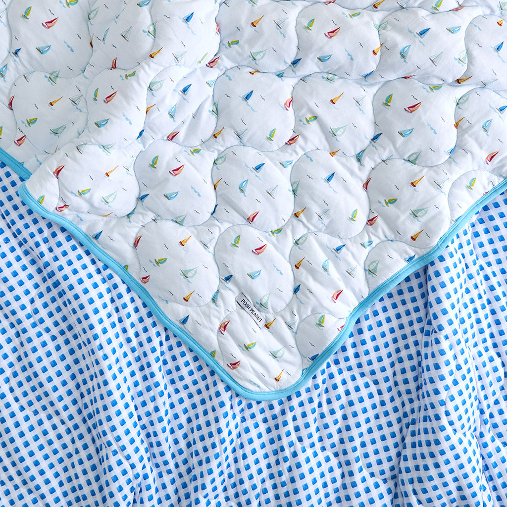 Oslow & Paulie Reversible Quilted Patoo? Blanket