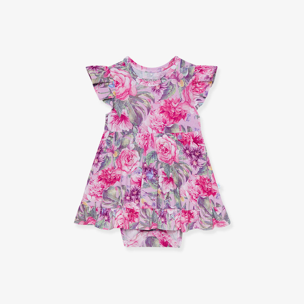 Ellery Ruffled Twirl Bodysuit Dress