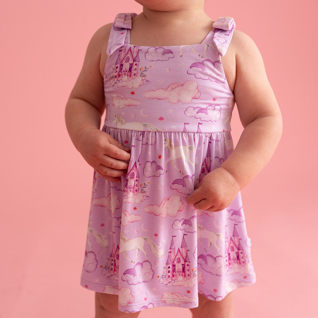 Lilith Bow Babydoll Bodysuit Dress