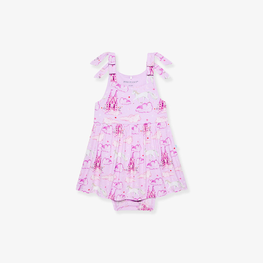 Lilith Bow Babydoll Bodysuit Dress