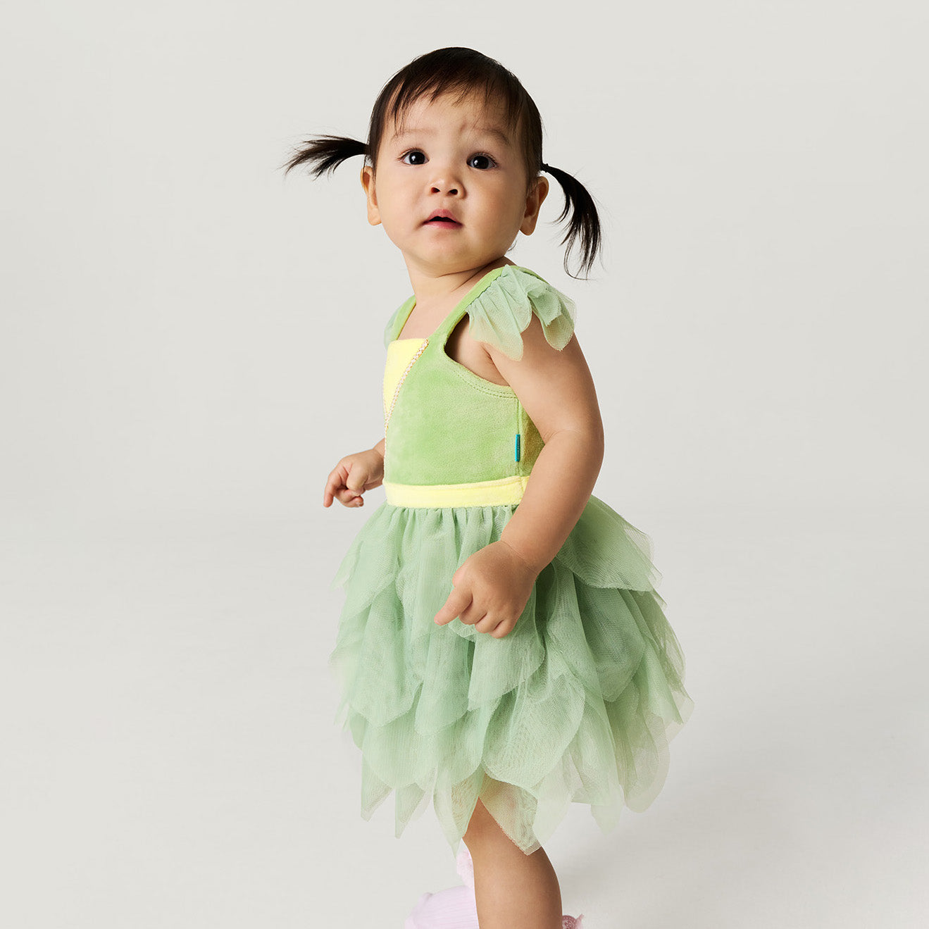 Disney Tiana Velour Bodysuit Dress