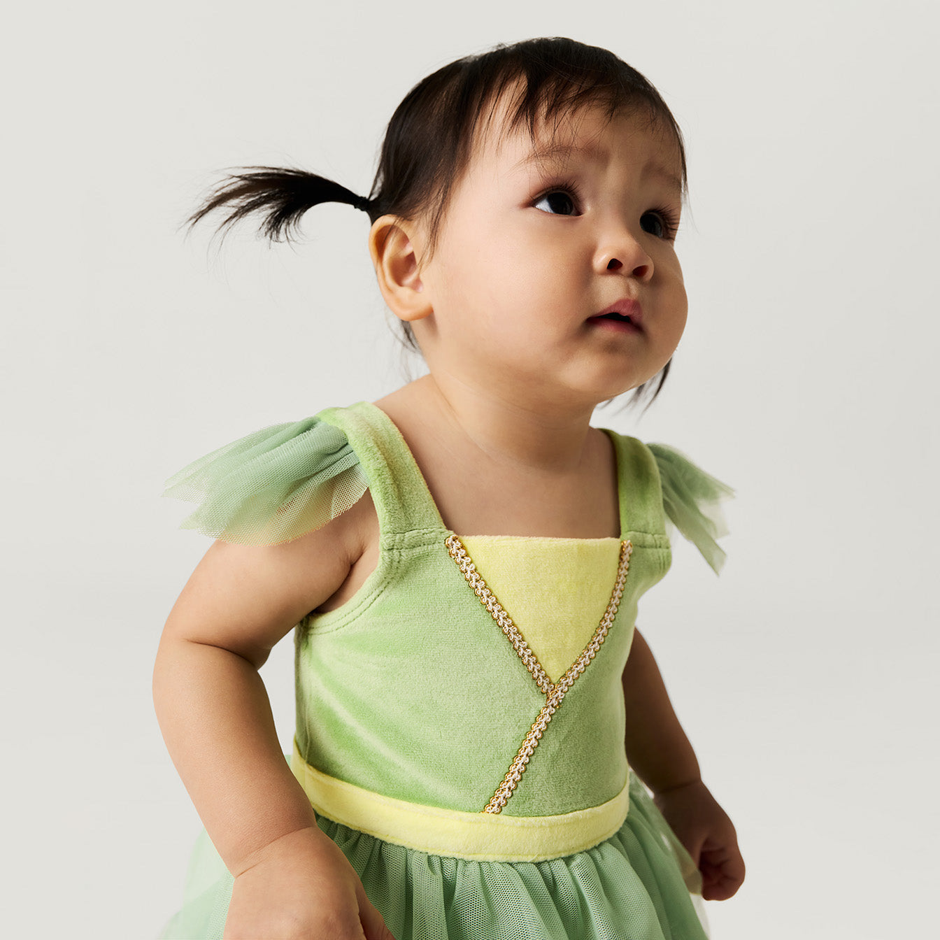 Disney Tiana Velour Bodysuit Dress