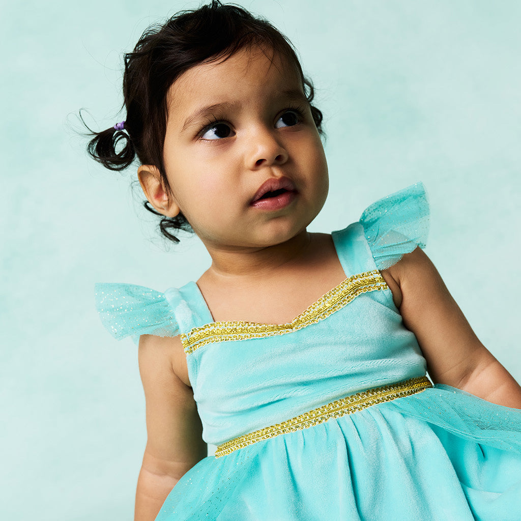 Disney Jasmine Velour Bodysuit Dress