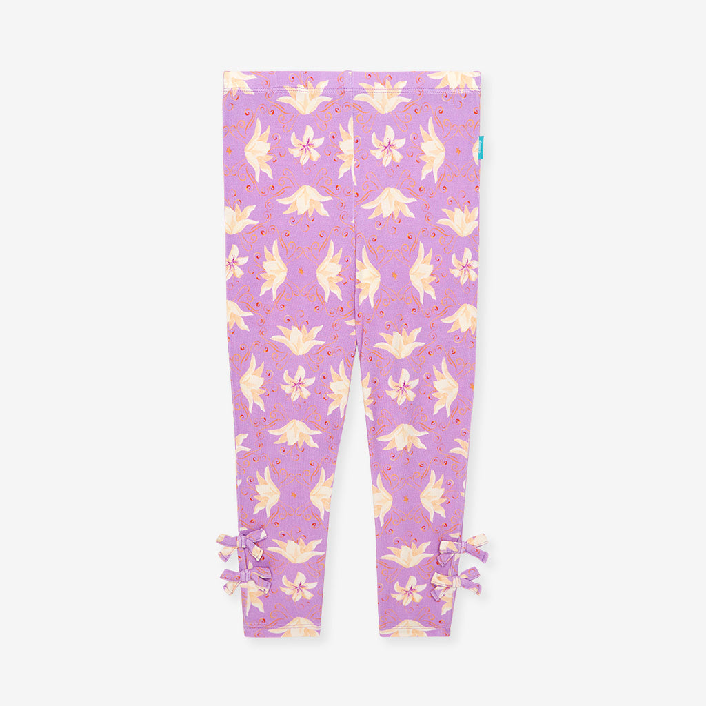 Disney Rapunzel's Flower Bow Leggings