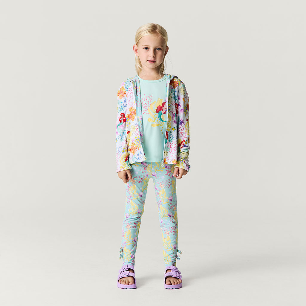 Disney Ariel Coral Bow Leggings