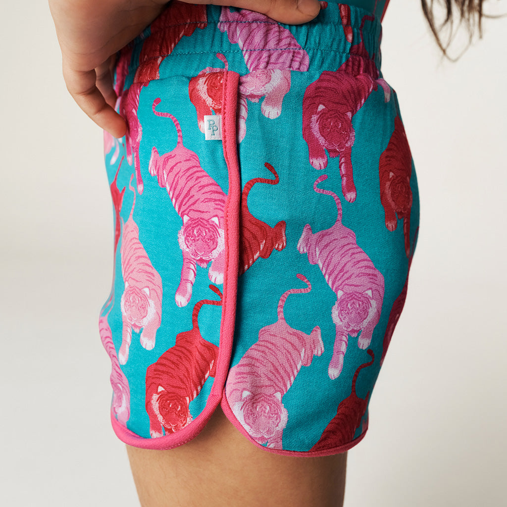 Le Tigre French Terry Varsity Shorts