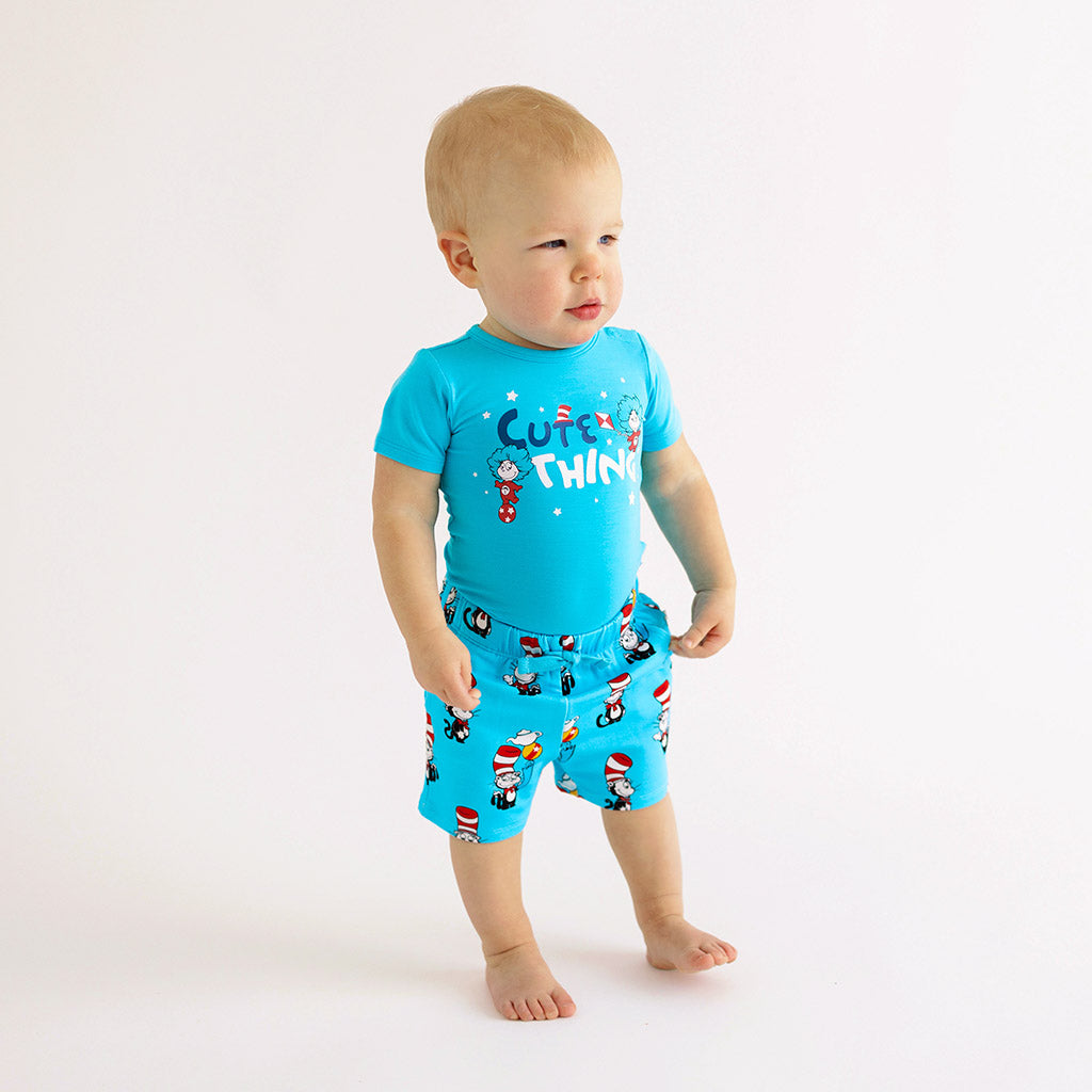 Dr. Seuss Cat in the Hat French Terry Shorts