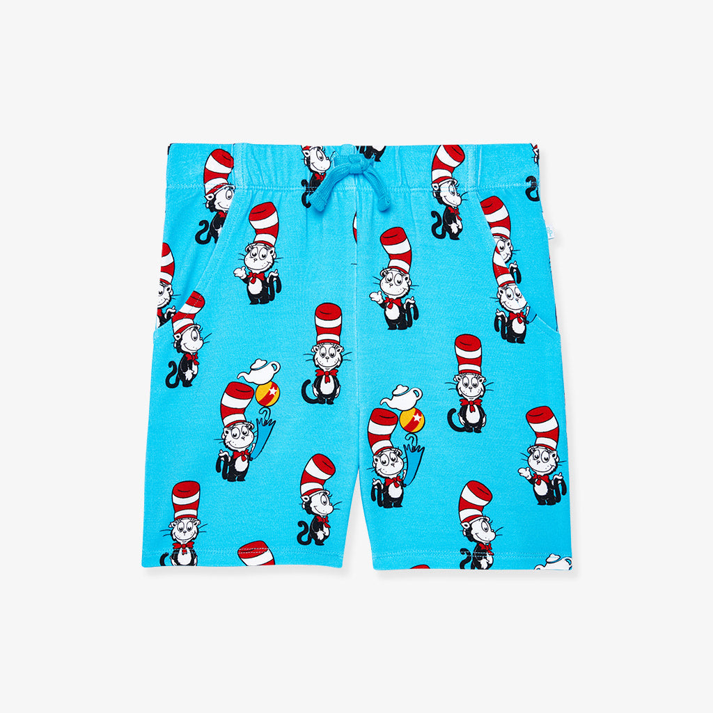 Dr. Seuss Cat in the Hat French Terry Shorts