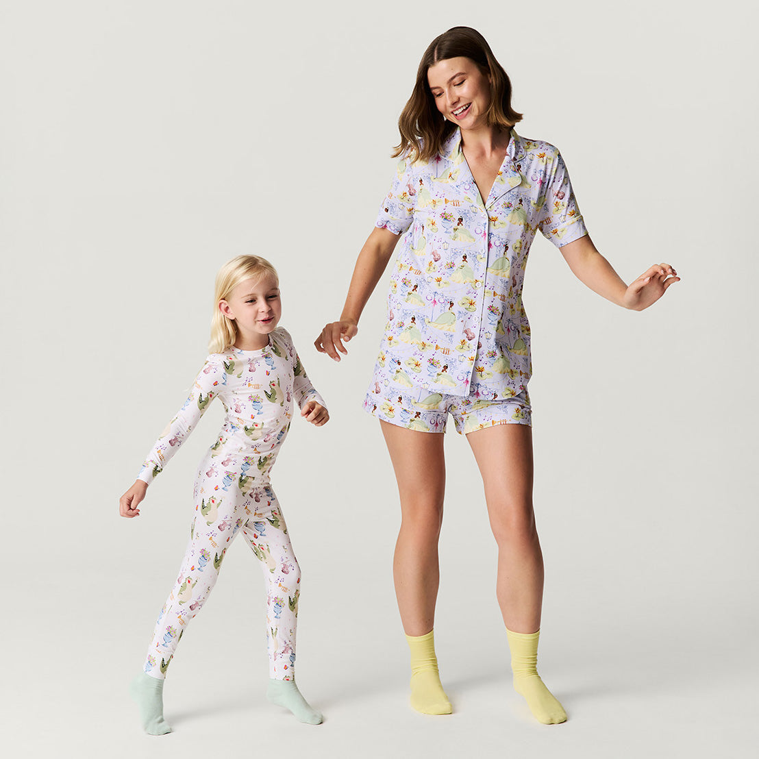 Disney Tiana Friends Classic Pajama Set
