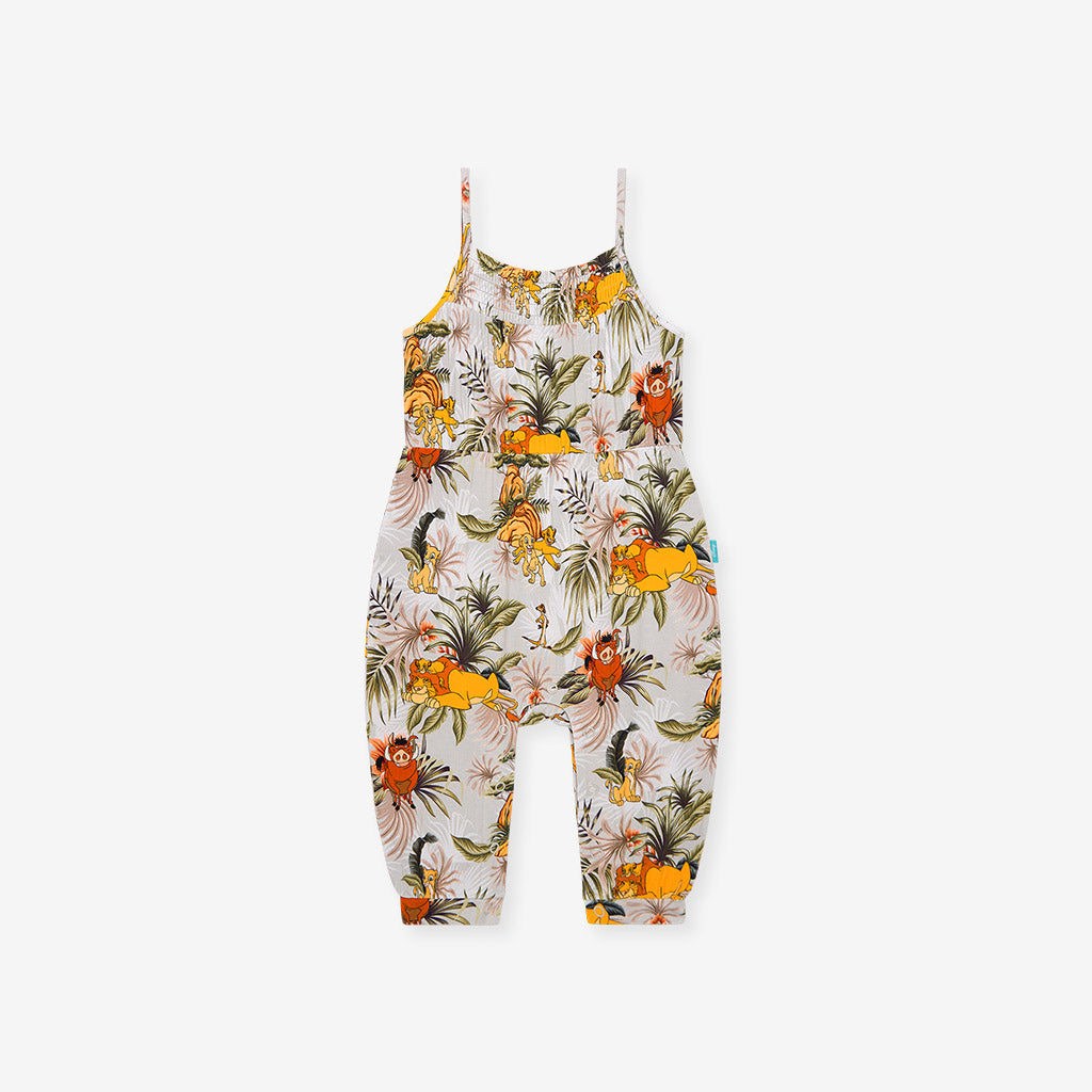 Disney Mighty King Sleeveless Smocked Jumpsuit