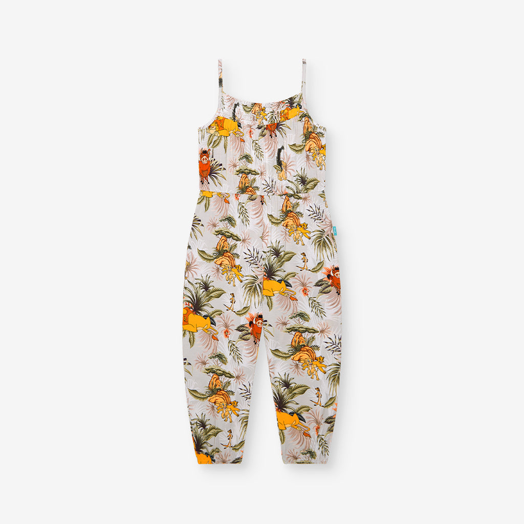 Disney Mighty King Sleeveless Smocked Jumpsuit