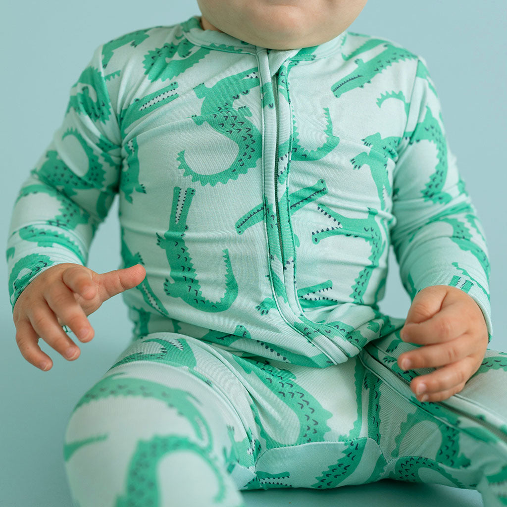 Smiles Footie Zippered One Piece