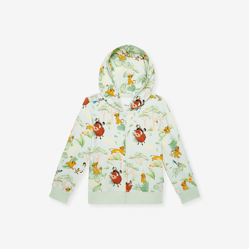 Disney Simba & Friends French Terry Zippered Hoodie