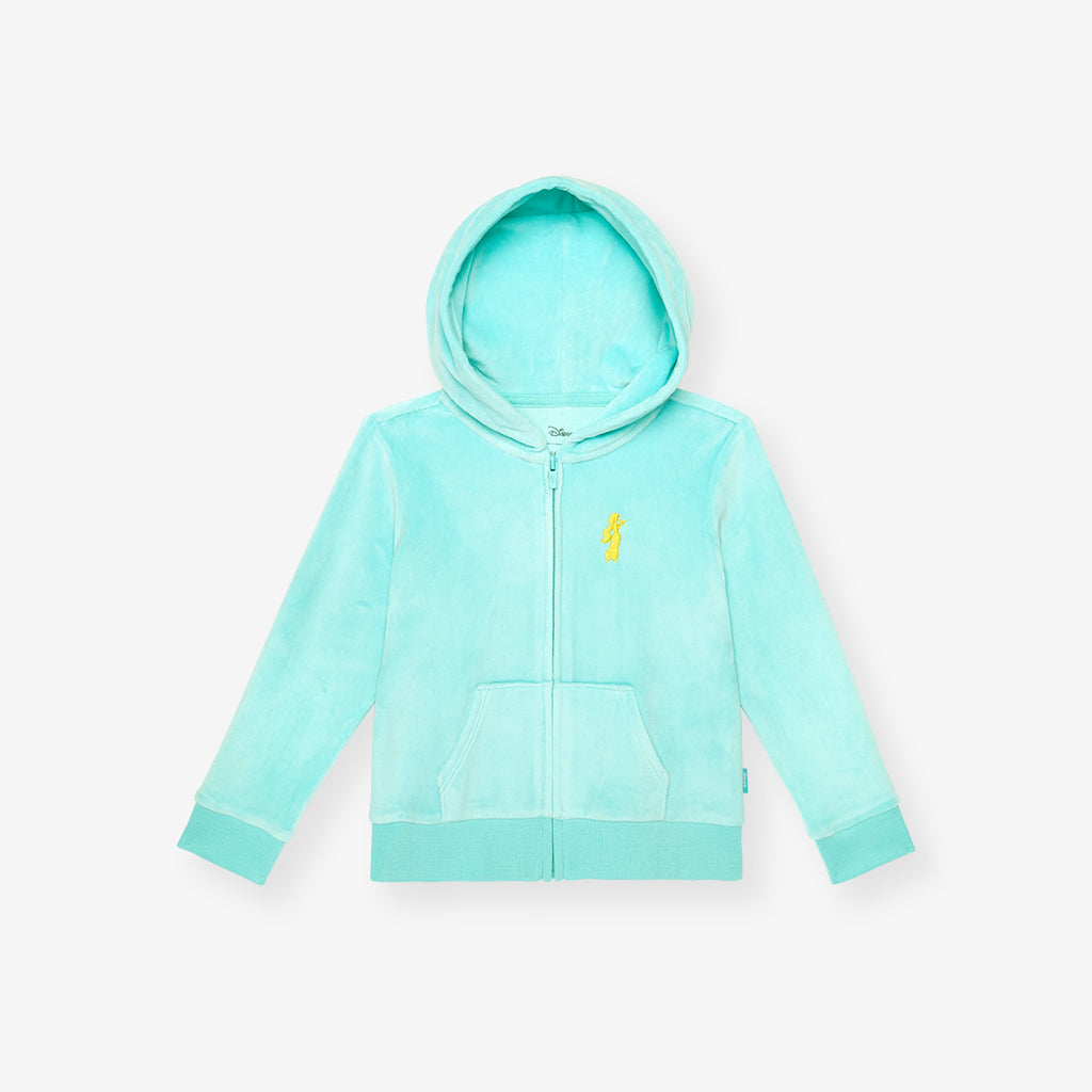 Disney Jasmine Velour Zip Hoodie
