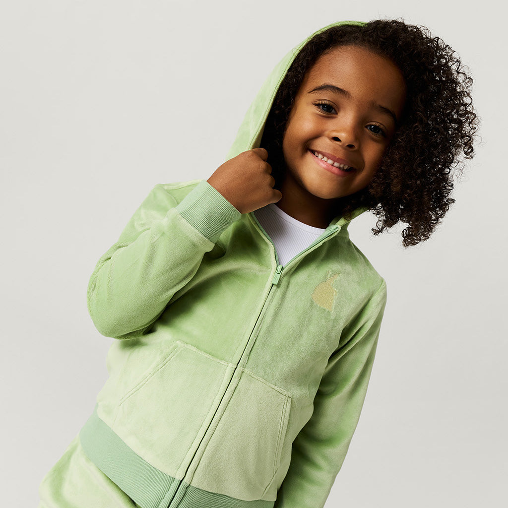 Disney Tiana Velour Zip Hoodie