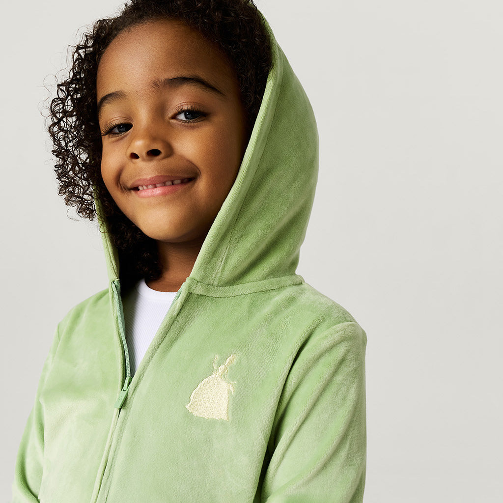 Disney Tiana Velour Zip Hoodie