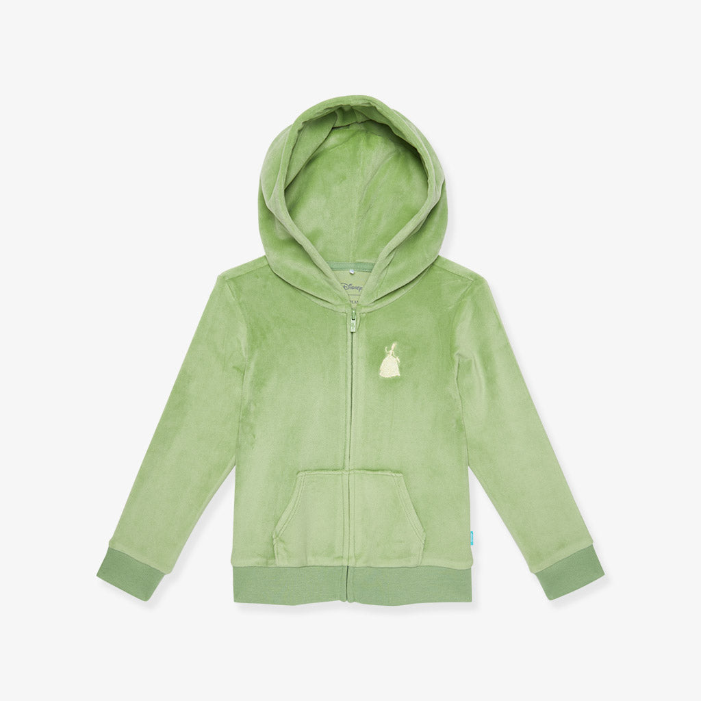 Disney Tiana Velour Zip Hoodie