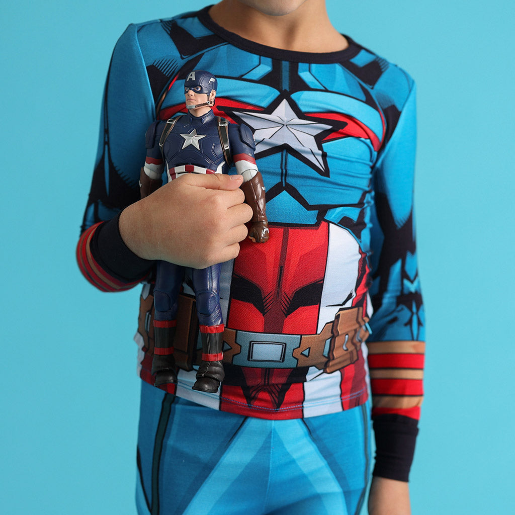 Marvel I Am Captain America Classic Pajama Set