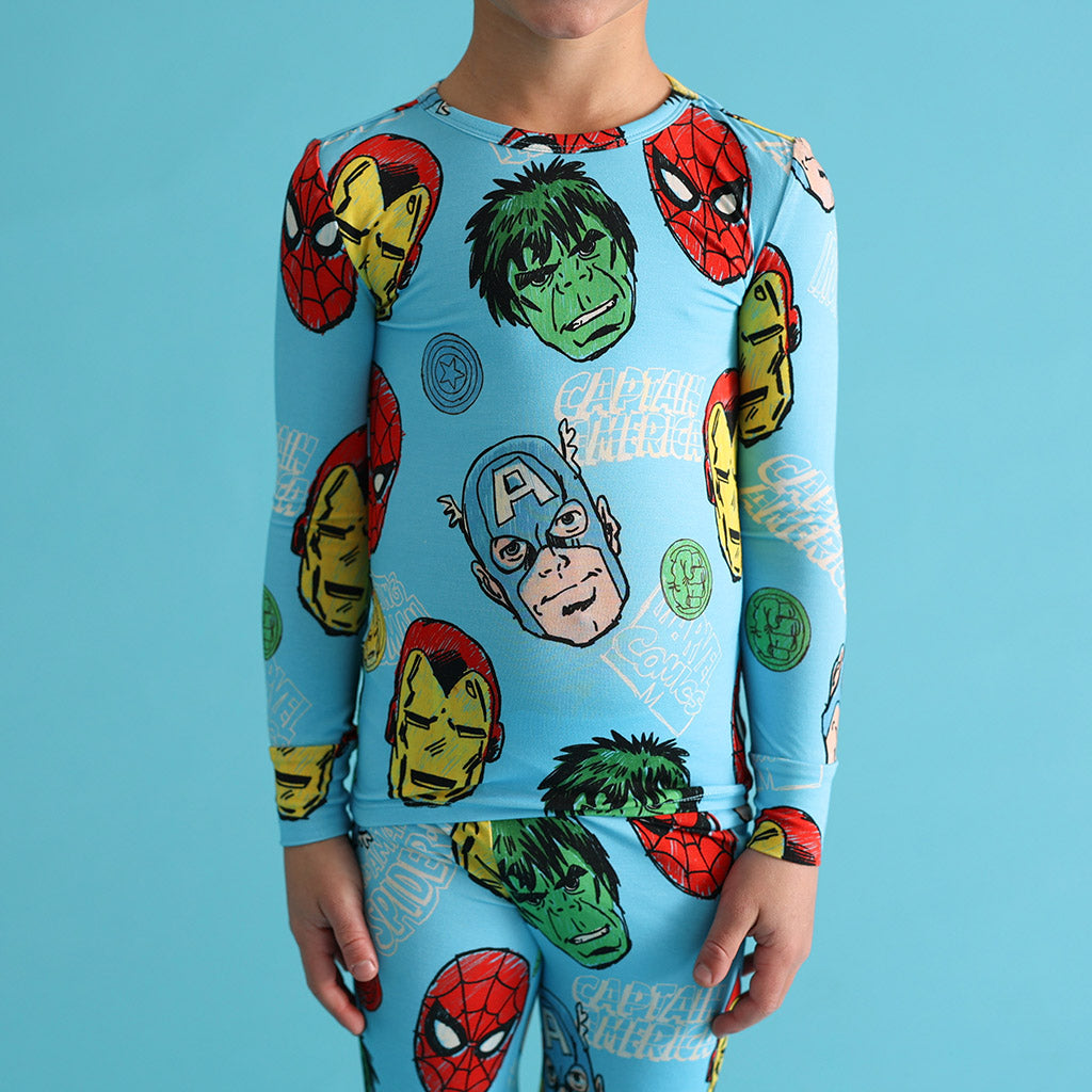 Marvel Heroes Classic Pajama Set