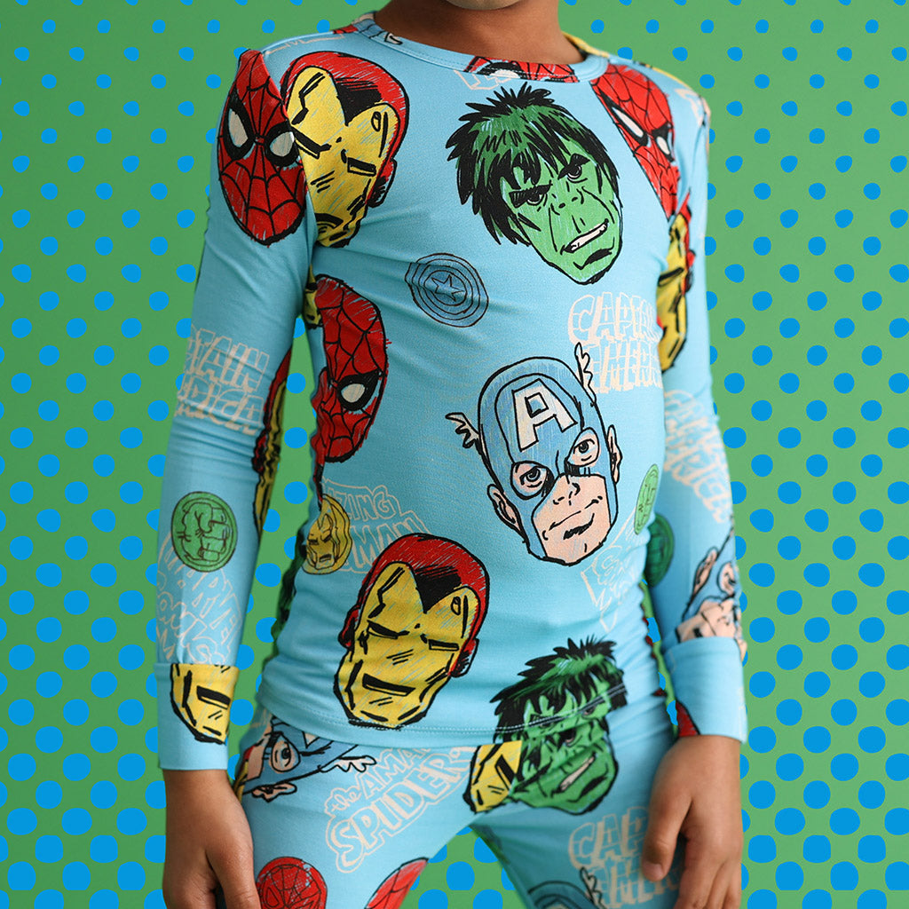 Marvel Heroes Classic Pajama Set