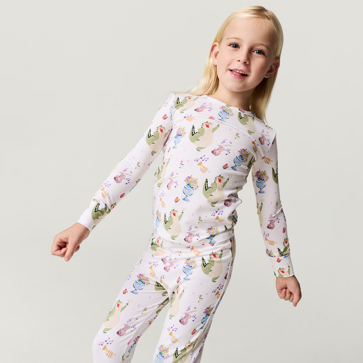 Disney Tiana Friends Classic Pajama Set