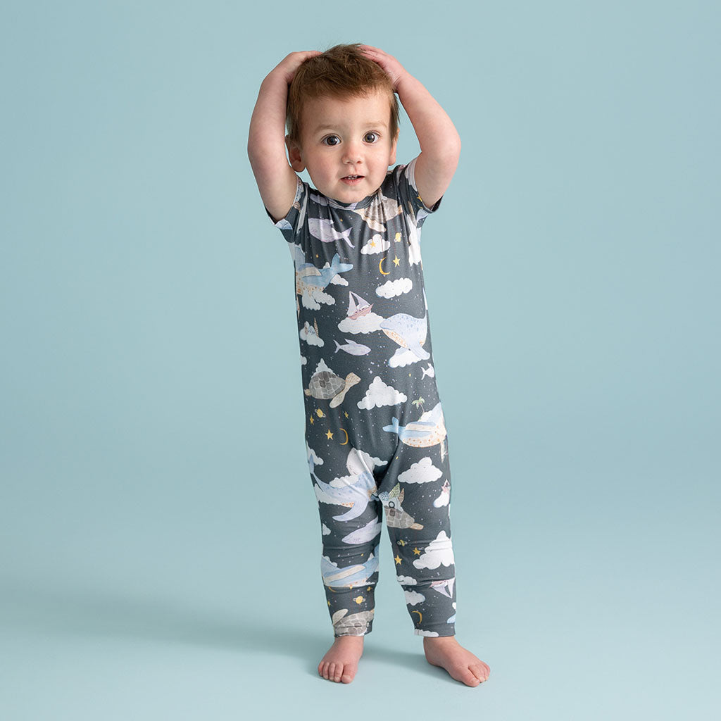 Caspian Short Sleeve Romper