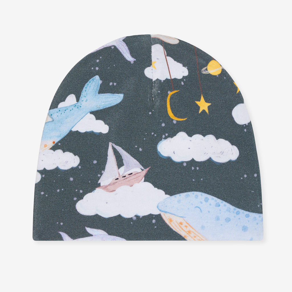 Caspian Swaddle Beanie Set