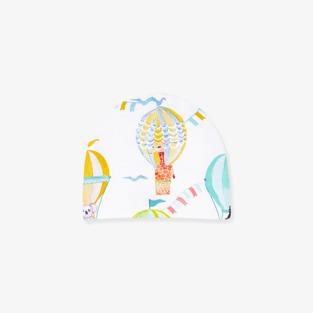 Balloon Wonder Swaddle Beanie Set
