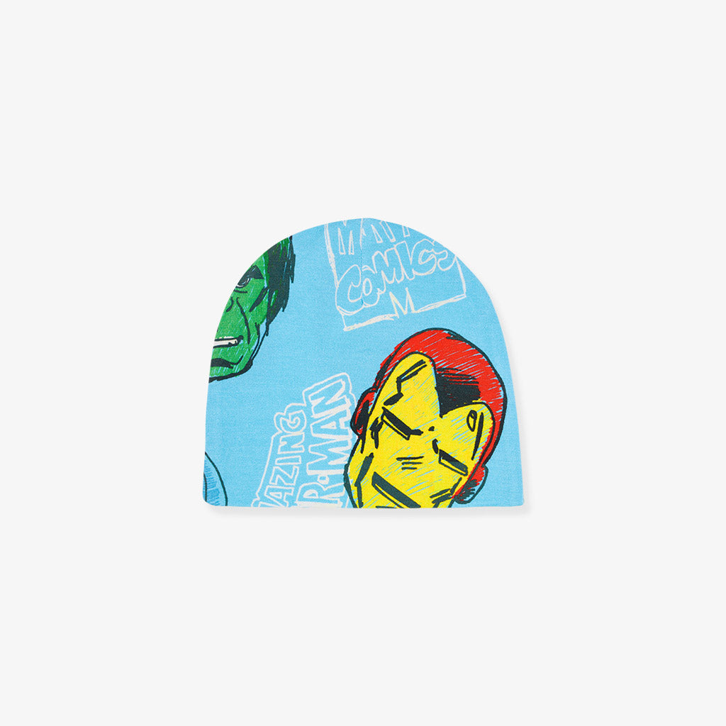 Marvel Heroes Swaddle Beanie Set