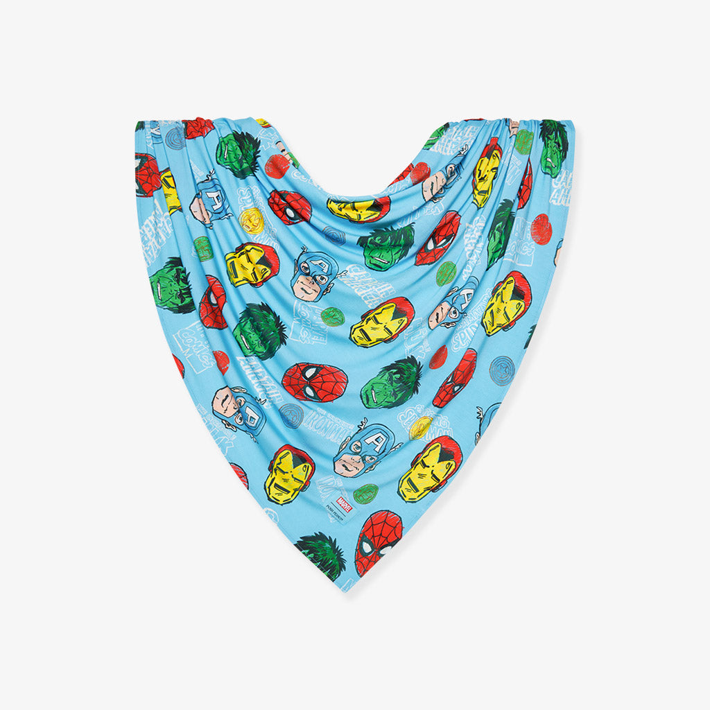 Marvel Heroes Swaddle Beanie Set