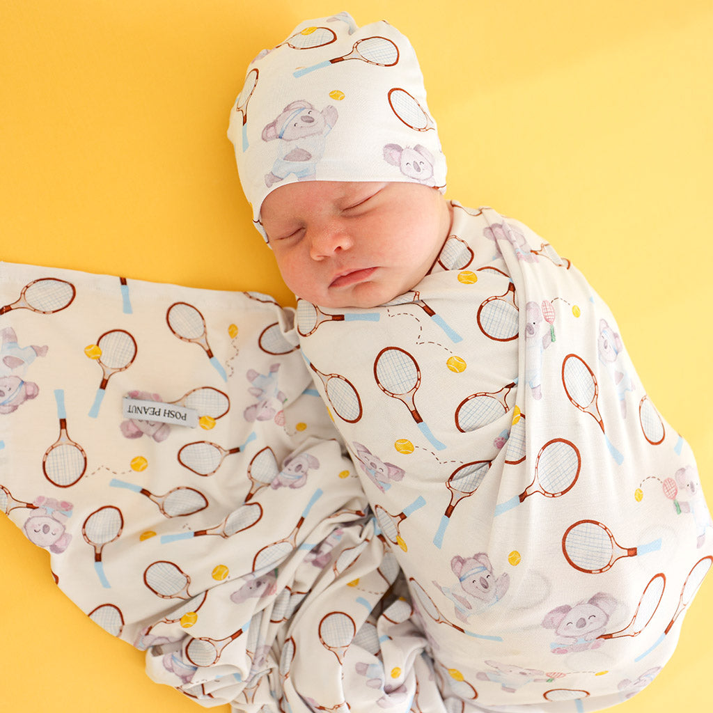 Nicolas Swaddle Beanie Set