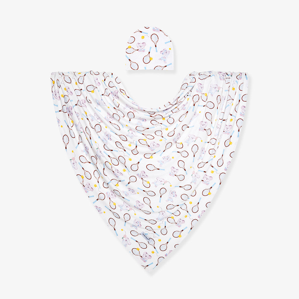 Nicolas Swaddle Beanie Set