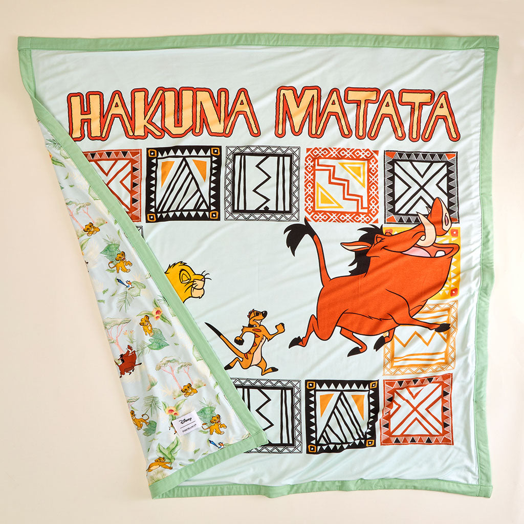 Disney Simba & Friends & Hakuna Matata Luxette Patoo? Blanket
