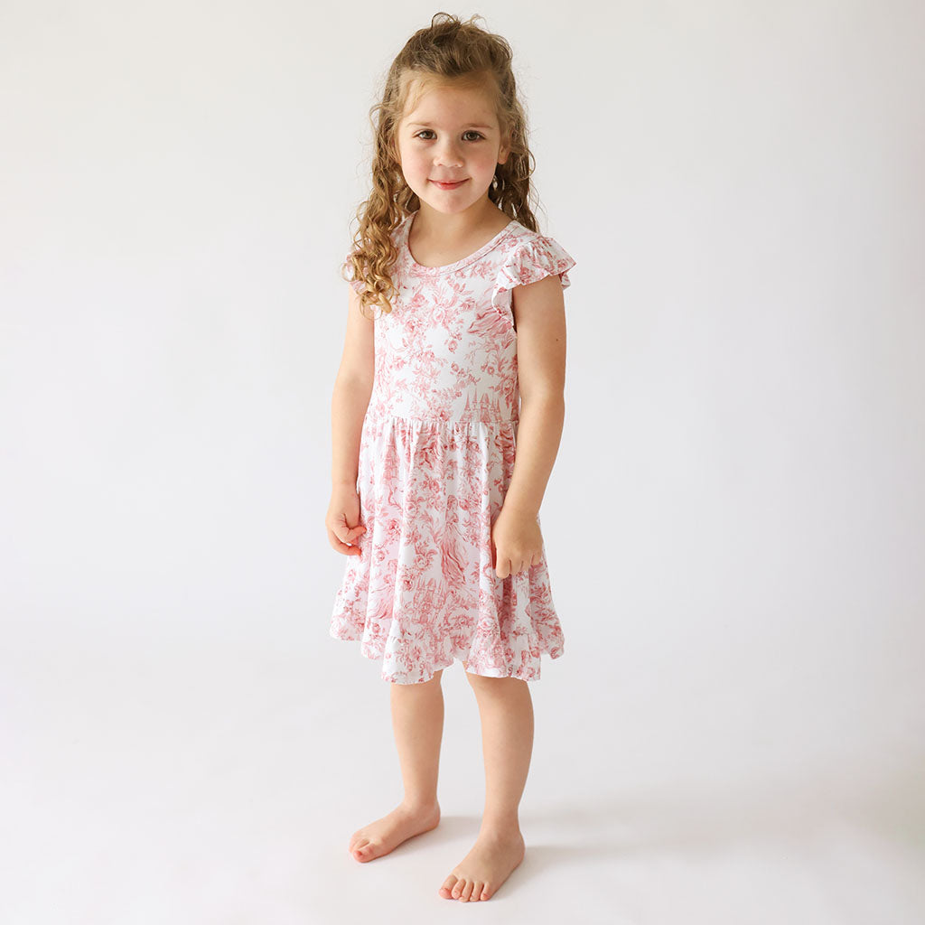 Antoinette Ruffled Twirl Dress