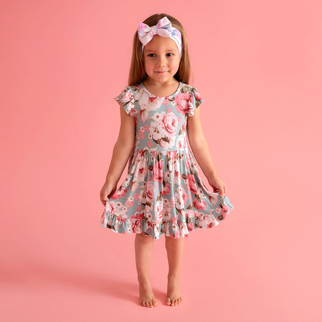 Briana Ruffled Twirl Dress